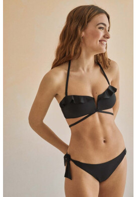 women'secret Долнище на бански BAMBOO в черно 6465383 - Pepit.bg