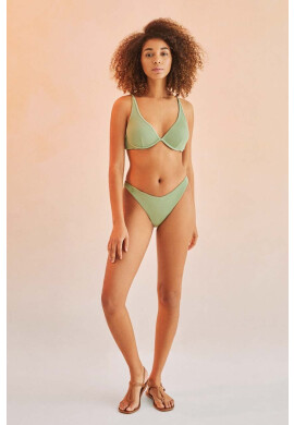 women'secret Долнище на бански JAMAICA в зелено 6465407 - Pepit.bg