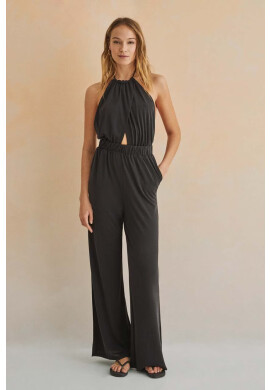 women'secret Гащеризон BAMBOO в черно с гол гръб 5545121 - Pepit.bg