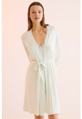 women'secret Халат SPRING SOFT TOUCH в зелено 4355482 - Pepit.bg