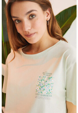 women'secret Памучна пижама DAILY BOTANICAL - Pepit.bg