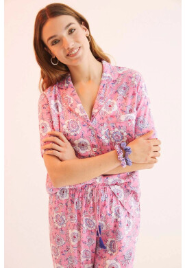 women'secret Памучна пижама Mix & Match - Pepit.bg