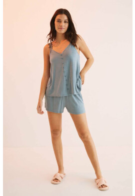 women'secret Пижама RAMADAN дамска в синьо 4465792 - Pepit.bg
