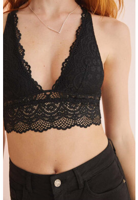 women'secret Сутиен BODYLETTE & BRALETTE 1 в черно от дантела с изчистен дизайн 4035235 - Pepit.bg