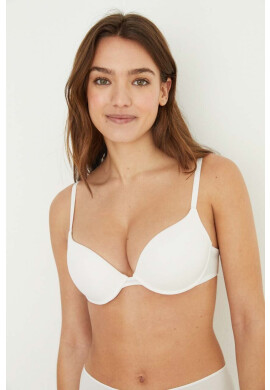 women'secret Сутиен GORGEOUS в бяло с изчистен дизайн - Pepit.bg