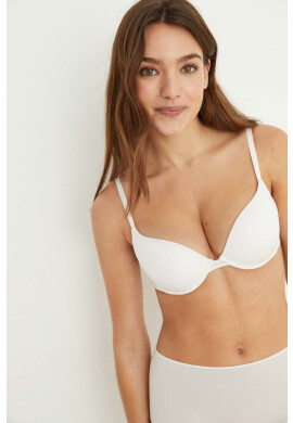 women'secret Сутиен GORGEOUS в бяло с изчистен дизайн - Pepit.bg