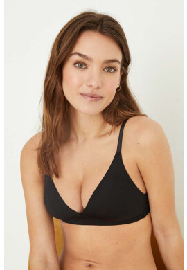 women'secret Сутиен NATURAL в черно с изчистен дизайн - Pepit.bg