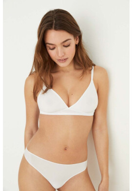 women'secret Сутиен NATURAL в бяло с изчистен дизайн - Pepit.bg