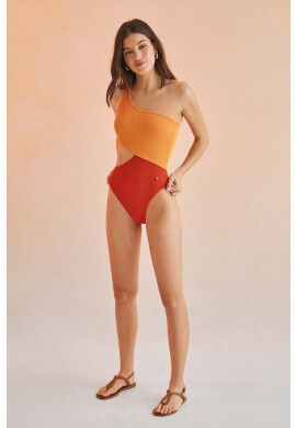 women'secret Цял бански JAMAICA в оранжево с мека чашка 5525788 - Pepit.bg
