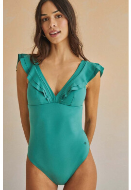 women'secret Цял бански PERFECT FIT 1 в тюркоазено с мека чашка 5525799 - Pepit.bg