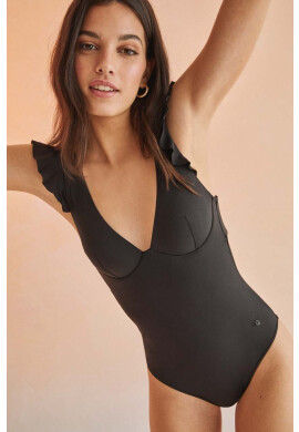 women'secret Цял бански PERFECT FIT 1 в черно с подплатена чашка 5525796 - Pepit.bg