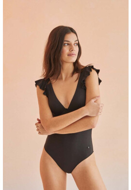 women'secret Цял бански PERFECT FIT 1 в черно с подплатена чашка 5525796 - Pepit.bg