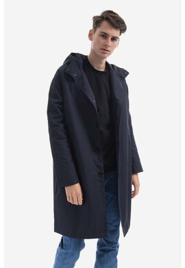Wood Wood Яке Tobias Twill Parka Coat 12135900-5269 NAVY в черно преходен модел - Pepit.bg
