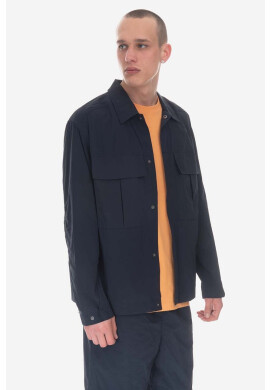 Wood Wood Яке Lennon Nylon Overshirt 12315301-5066 NAVY в тъмносиньо преходен модел - Pepit.bg