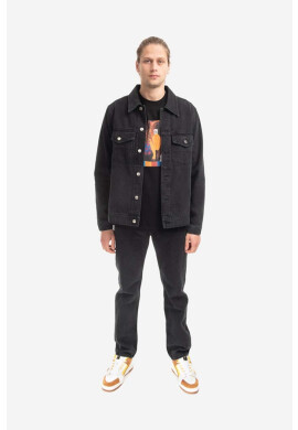 Wood Wood Яке Ivan Denim Jacket 12235109-7051 BLACK в черно преходен модел - Pepit.bg