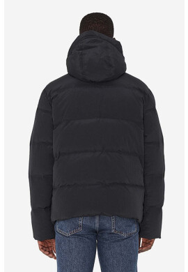 Wood Wood Пухено яке Ventus Tech Stripe Down Jacket в черно зимен модел - Pepit.bg