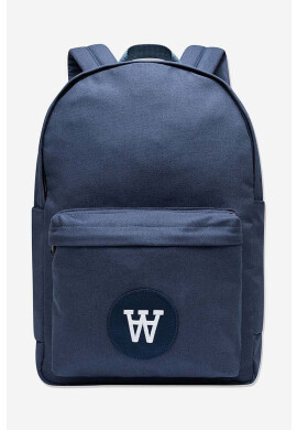 Wood Wood Раница Ryan Patch в тъмносиньо голям размер с изчистен дизайн - Pepit.bg