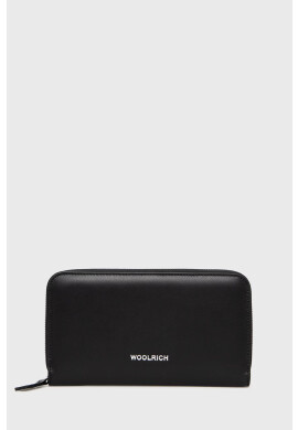 Woolrich Кожен портфейл дамски в черно - Pepit.bg