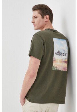 Woolrich Памучна тениска - Pepit.bg