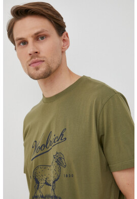Woolrich Памучна тениска - Pepit.bg