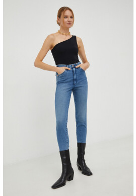 Wrangler Дънки Walker Dirty Girl с висока талия - Pepit.bg