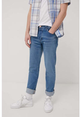 Wrangler Дънки Greensboro Natural Indigo мъжки - Pepit.bg