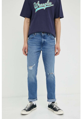 Wrangler Дънки Larston в синьо - Pepit.bg