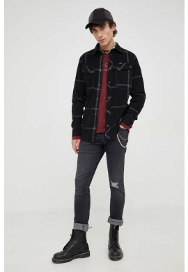 Wrangler Дънки Larston Authentic Black - Pepit.bg