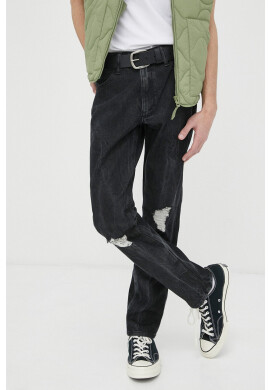 Wrangler Дънки Larston x Fender в черно - Pepit.bg