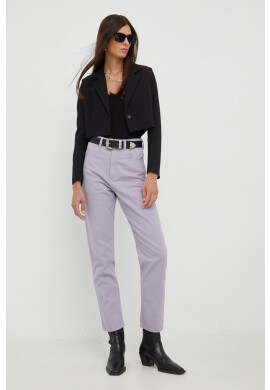 Wrangler Дънки Mom Purple Rock с висока талия - Pepit.bg