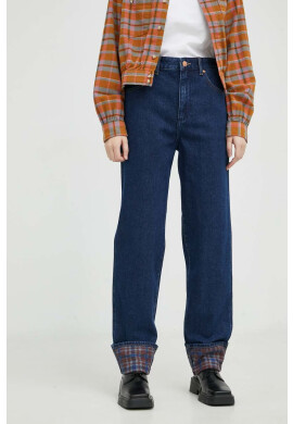 Wrangler Дънки Mom Straight Autumn Days с висока талия - Pepit.bg