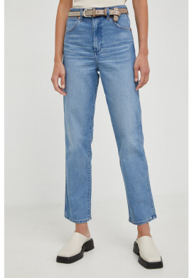 Wrangler Дънки Mom Straight Mauna с висока талия - Pepit.bg
