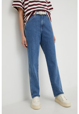 Wrangler Дънки Mom Straight Winter Hue с висока талия - Pepit.bg