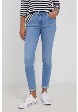 Wrangler Дънки Skinny In The Clouds дамски със стандартна талия - Pepit.bg