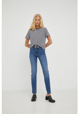 Wrangler Дънки Slim Airblue с висока талия - Pepit.bg