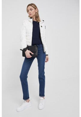Wrangler Дънки Slim Soft Star дамски с висока талия - Pepit.bg