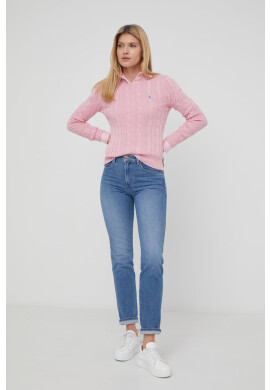 Wrangler Дънки Slim Way Out West дамски с висока талия - Pepit.bg