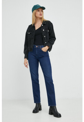 Wrangler Дънки Straight Dream Blue с висока талия - Pepit.bg