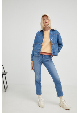 Wrangler Дънки Straight River с висока талия - Pepit.bg