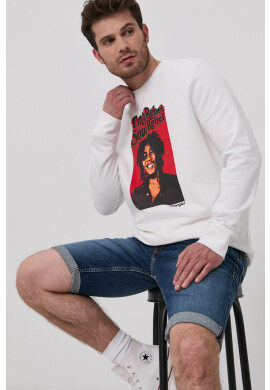 Wrangler Памучен суичър x Bob Marley - Pepit.bg