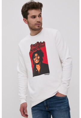 Wrangler Памучен суичър x Bob Marley - Pepit.bg