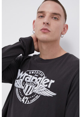 Wrangler Памучна блуза с дълги ръкави - Pepit.bg
