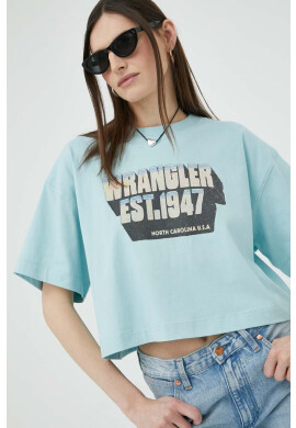 Wrangler Памучна тениска - Pepit.bg