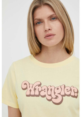 Wrangler Памучна тениска - Pepit.bg