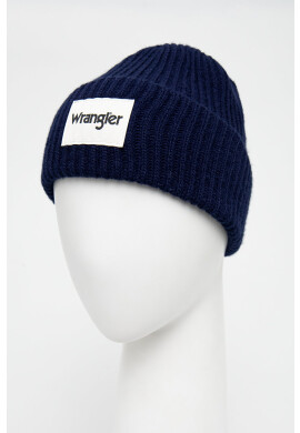Wrangler Шапка в тъмносиньо с фина плетка - Pepit.bg