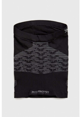 X-bionic Кръгъл шал Neckwarmer 4.0 в черно с принт - Pepit.bg