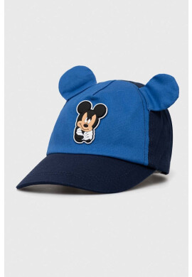 Zippy Детска памучна шапка x Disney в тъмносиньо с апликация - Pepit.bg