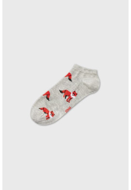 BOMA 3PACK памучни чорапи Piki Animal до глезена - Pepit.bg