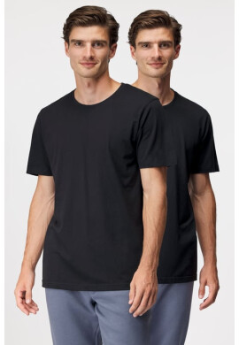 Bugatti 2 PACK черни фланели O-neck - Pepit.bg