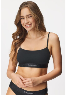 Calvin Klein Сутиен Embossed Icon Bralette - Pepit.bg